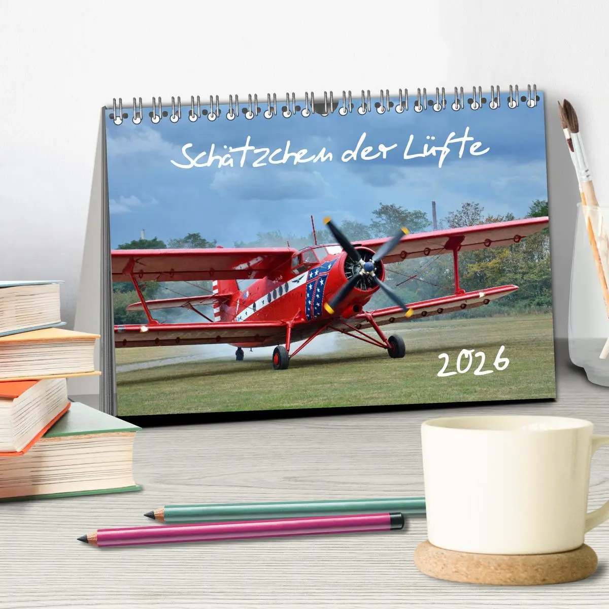 Bild: 9783457772638 | Schätzchen der Lüfte (Tischkalender 2026 DIN A5 quer), CALVENDO...