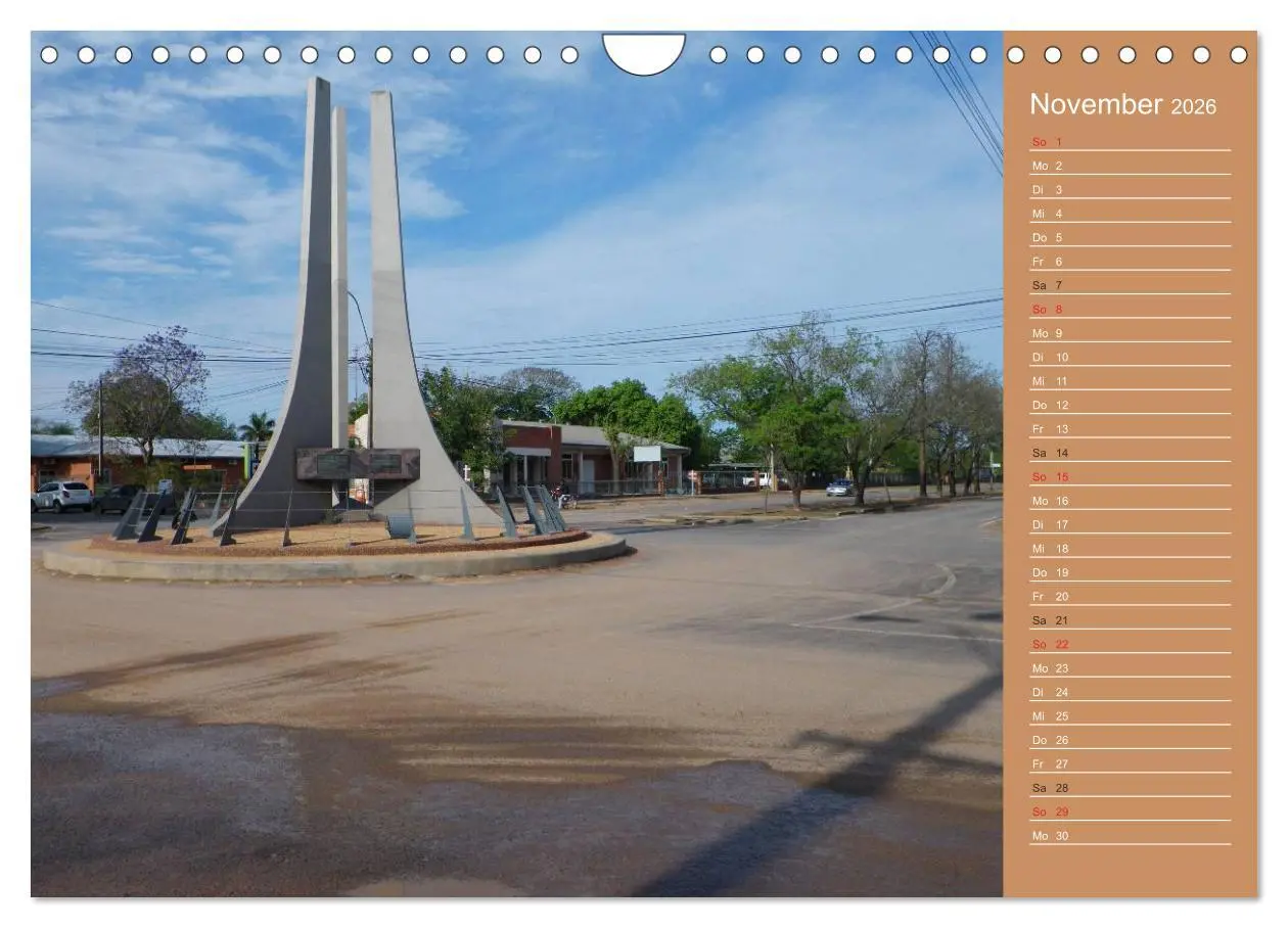 Bild: 9783516172638 | Bilder aus dem Chaco in Paraguay (Wandkalender 2026 DIN A4 quer),...