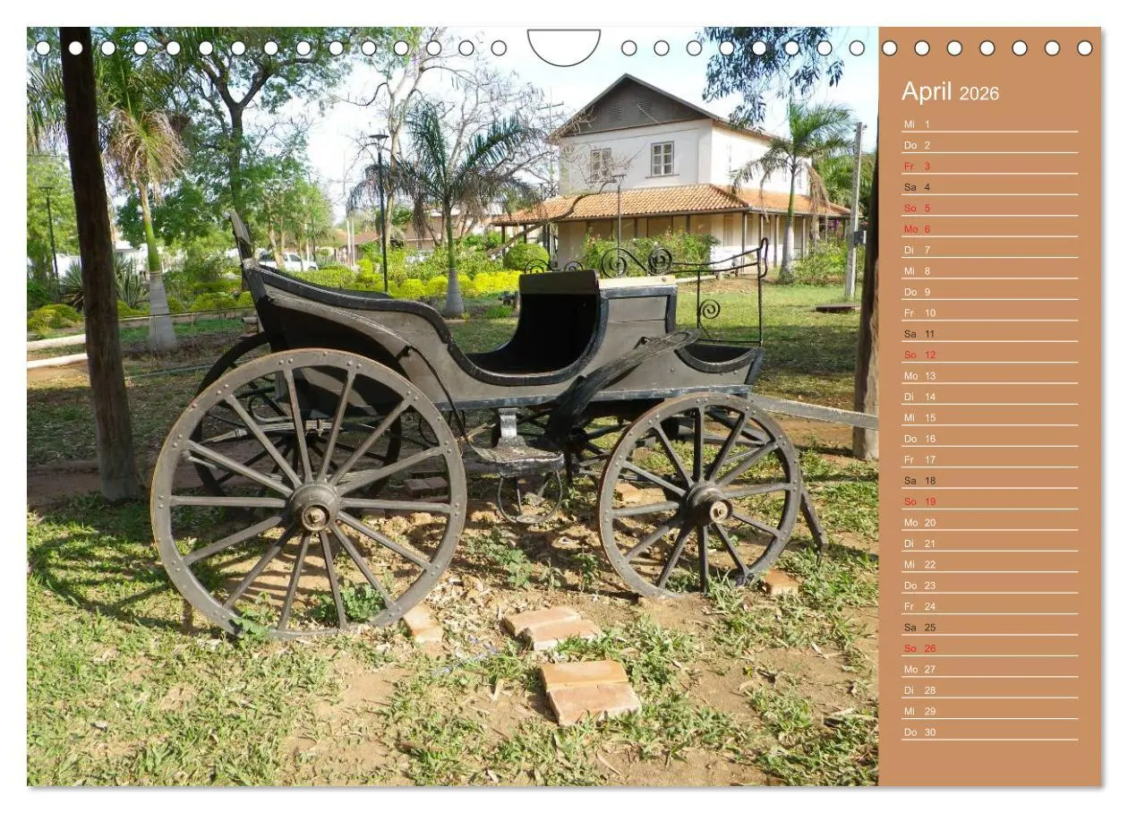 Bild: 9783516172638 | Bilder aus dem Chaco in Paraguay (Wandkalender 2026 DIN A4 quer),...