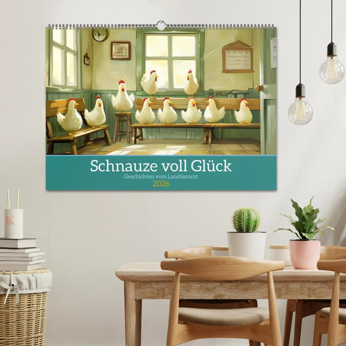 Bild: 9783516622638 | Schnauze voll Glück (Wandkalender 2026 DIN A2 quer), CALVENDO...