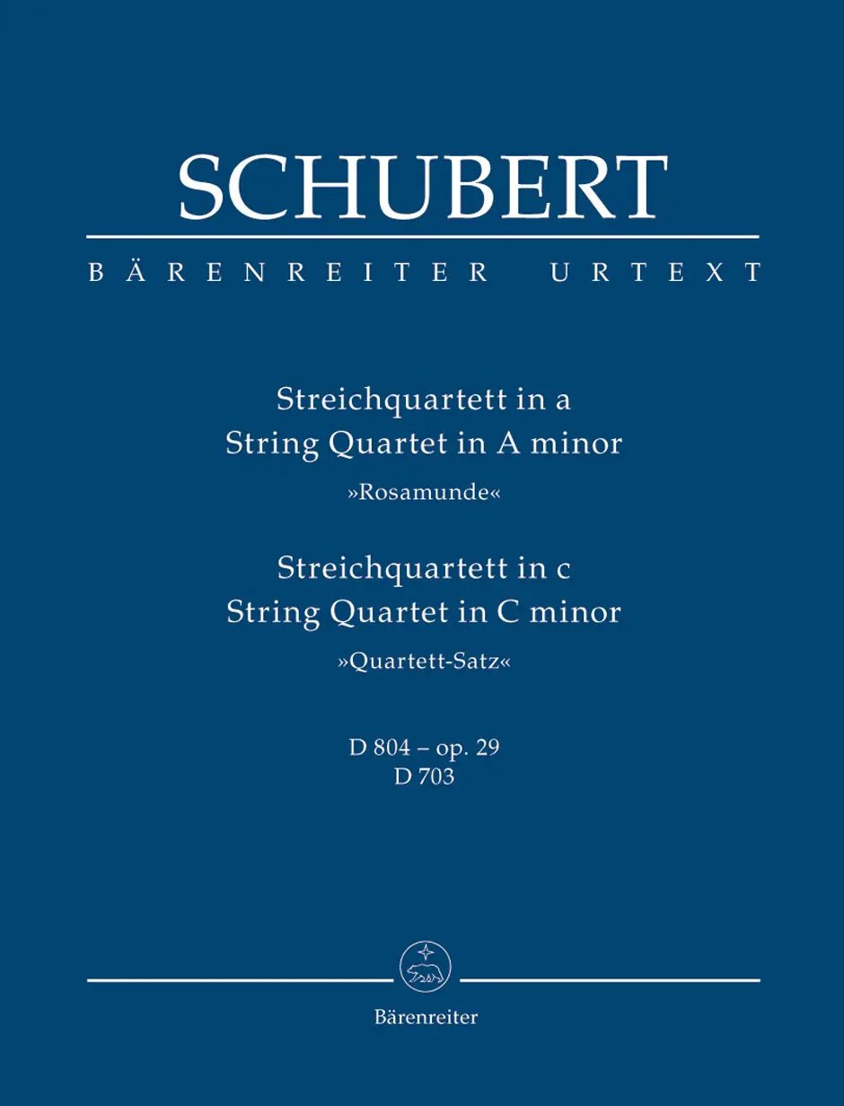 Cover: 9790006202638 | String Quartet A Minor D 804 Op. 29 'Rosamunde' | Franz Schubert