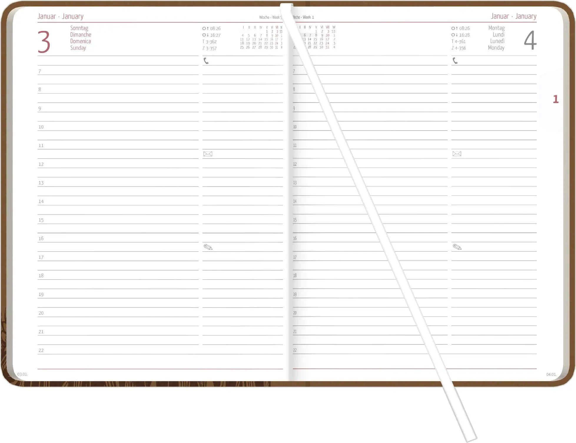 Bild: 4069095012738 | Buchkalender Nature Line Malt 2027 | Neumann Verlage GmbH &amp; Co KG