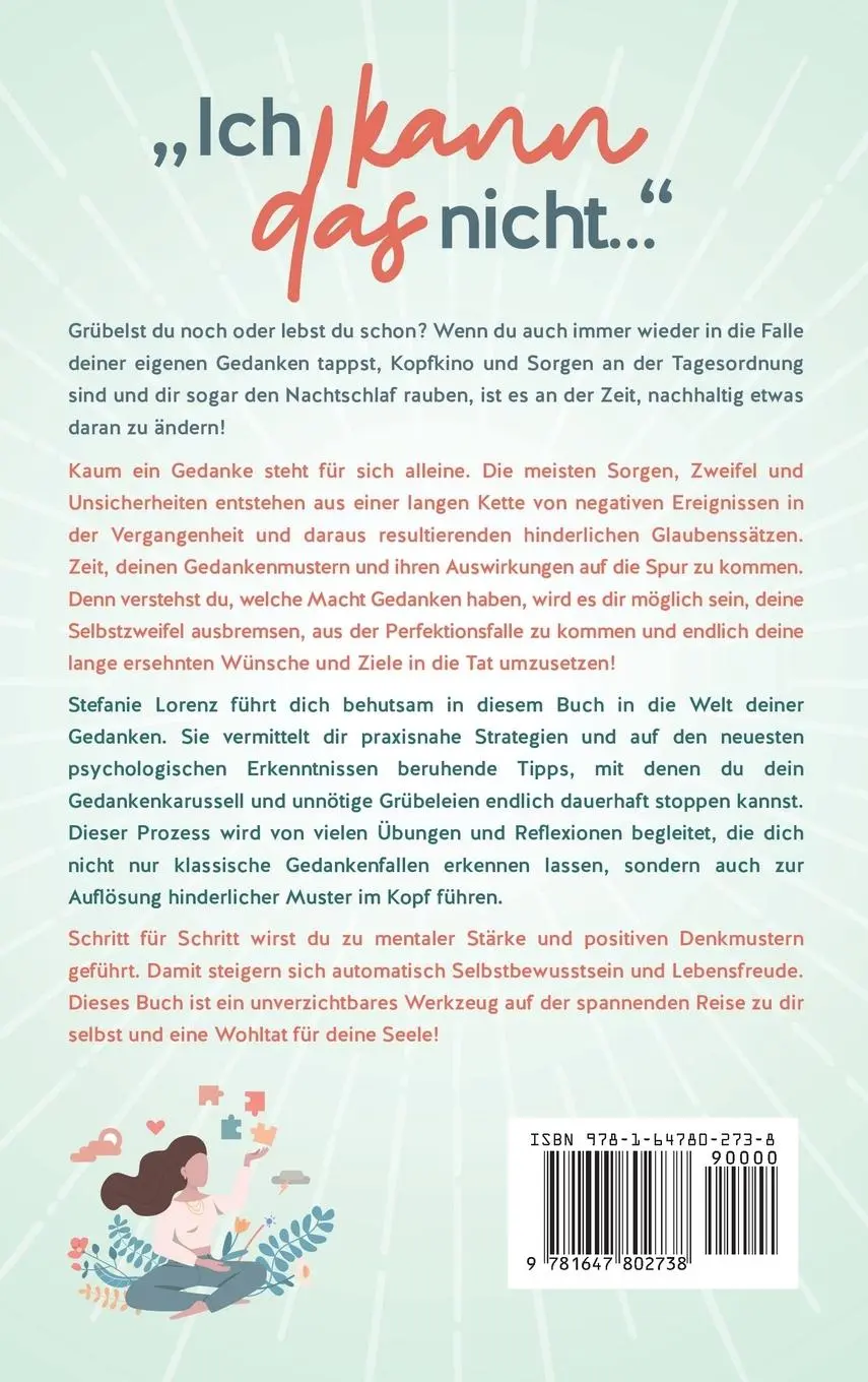 Rückseite: 9781647802738 | Positives Denken | Stefanie Lorenz | Buch | 2021 | Suhland