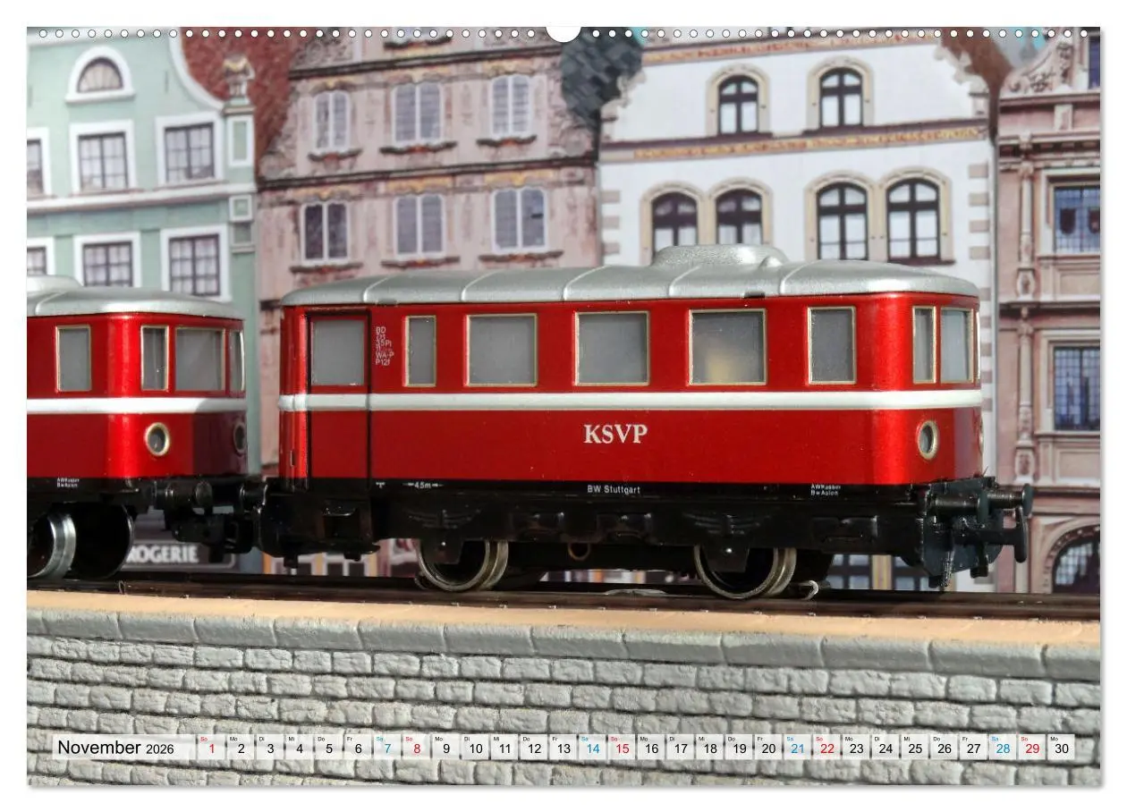 Bild: 9783457382738 | Retro Modellbahnanlagen (hochwertiger Premium Wandkalender 2026 DIN...