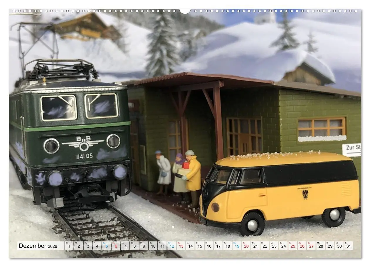 Bild: 9783457382738 | Retro Modellbahnanlagen (hochwertiger Premium Wandkalender 2026 DIN...