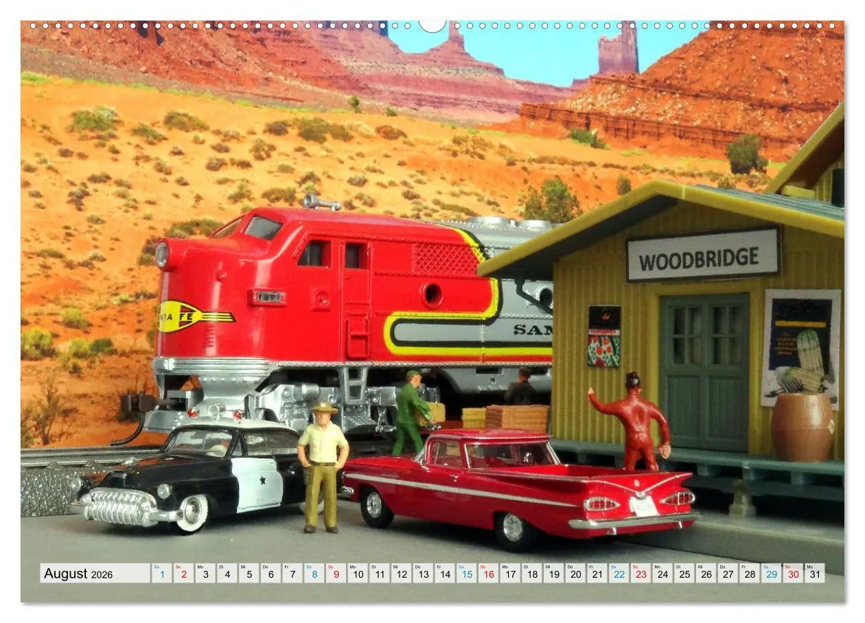 Bild: 9783457382738 | Retro Modellbahnanlagen (hochwertiger Premium Wandkalender 2026 DIN...