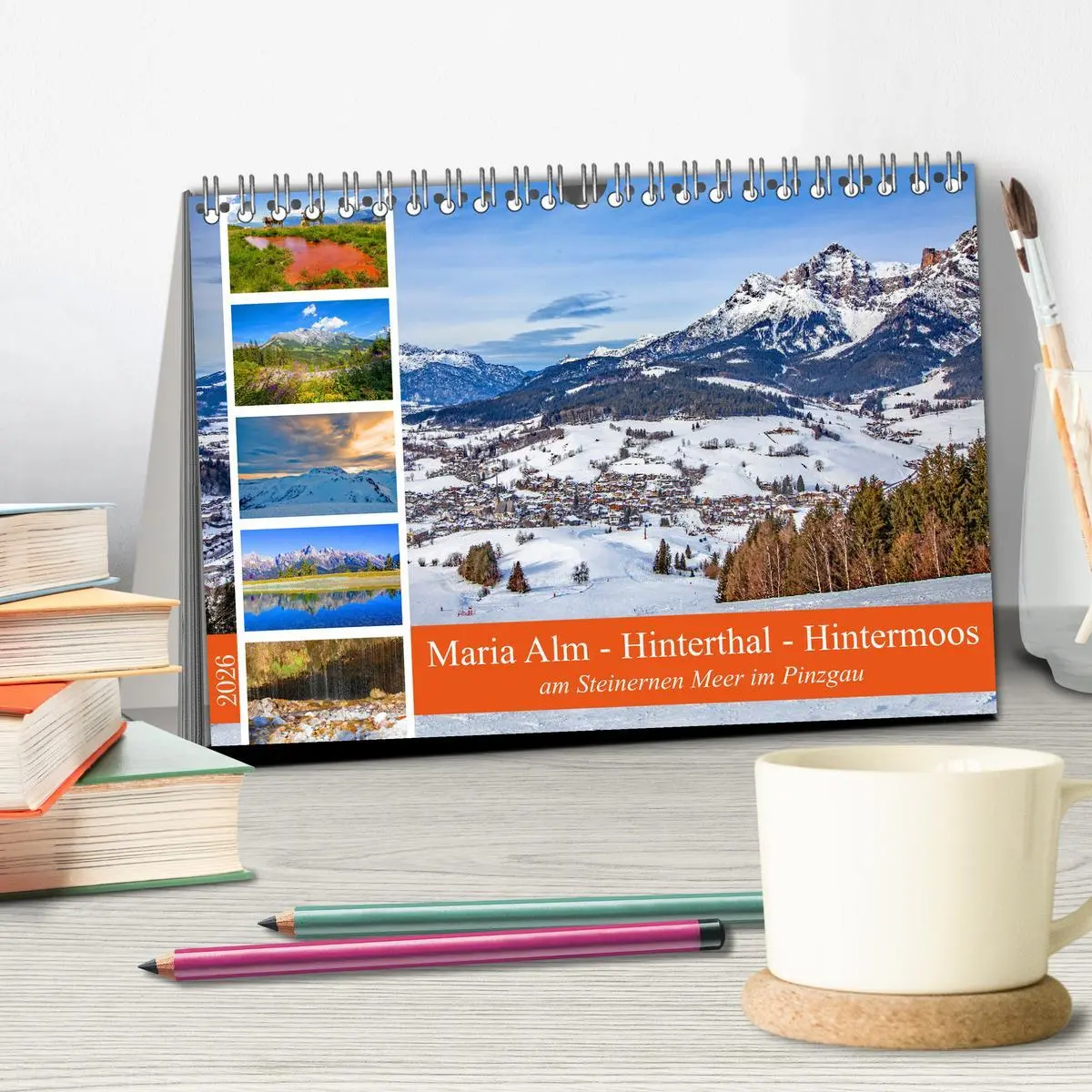 Bild: 9783457452738 | Maria Alm - Hinterthal - Hintermoos (Tischkalender 2026 DIN A5...