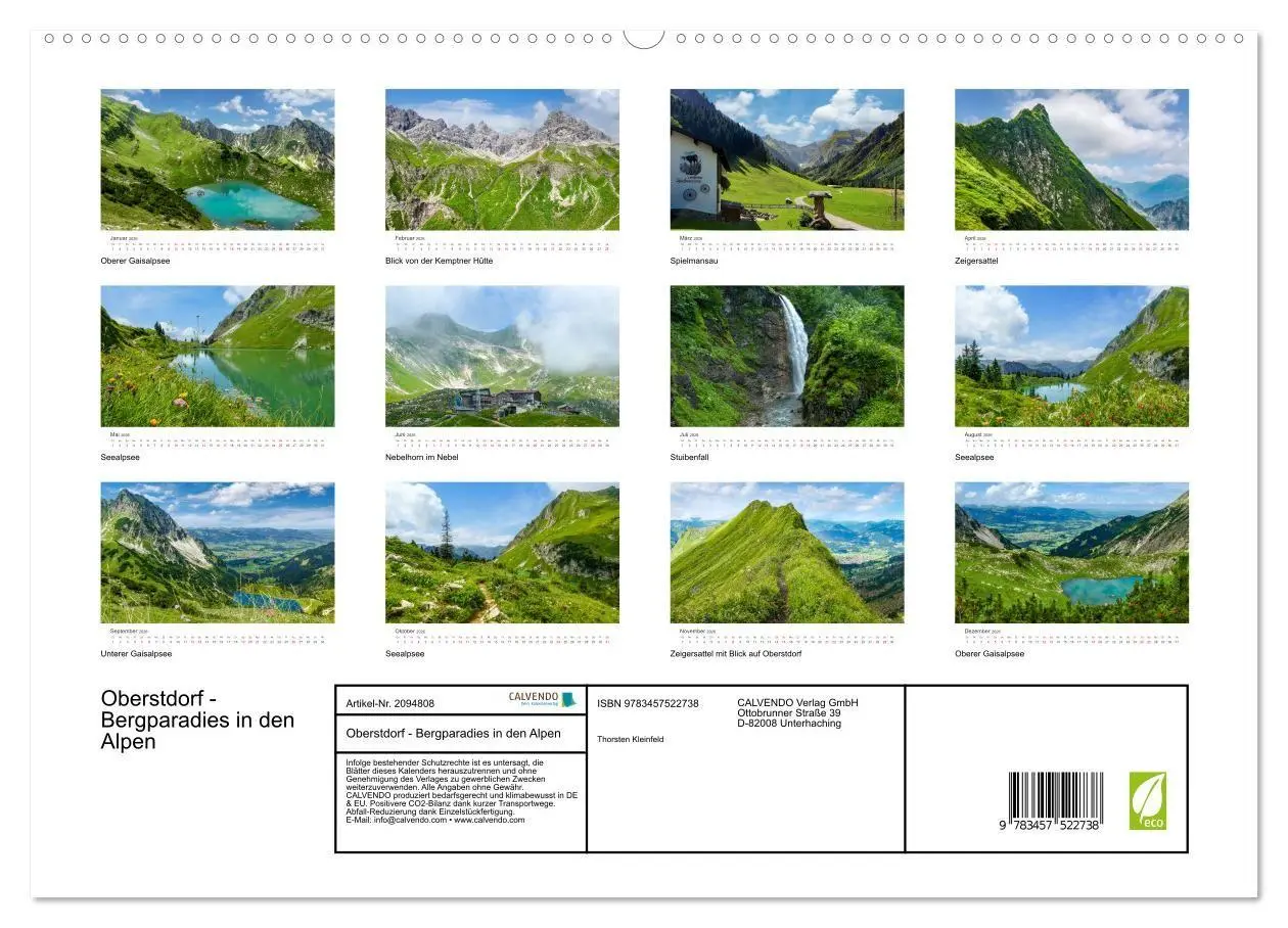 Bild: 9783457522738 | Oberstdorf - Bergparadies in den Alpen (hochwertiger Premium...