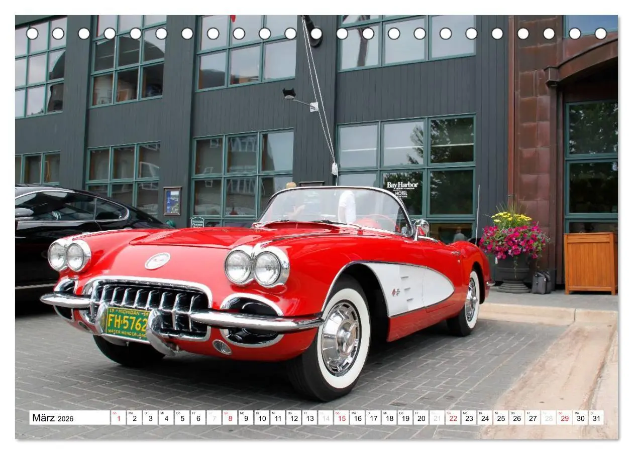 Bild: 9783516162738 | Ami Schlitten 2026 (Tischkalender 2026 DIN A5 quer), CALVENDO...