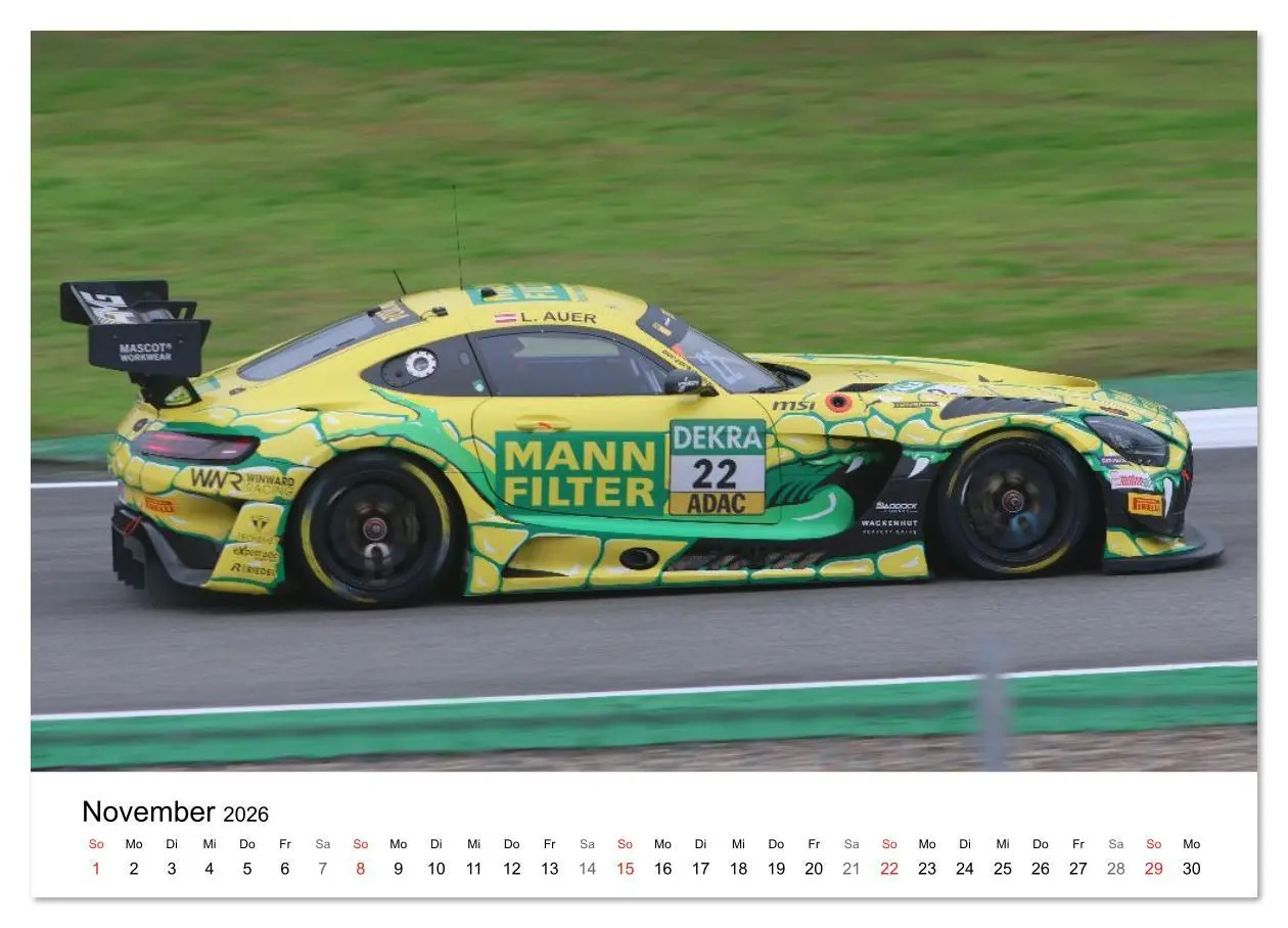 Bild: 9783516232738 | Die Erben der silbernen Pfeile (Wandkalender 2026 DIN A2 quer),...