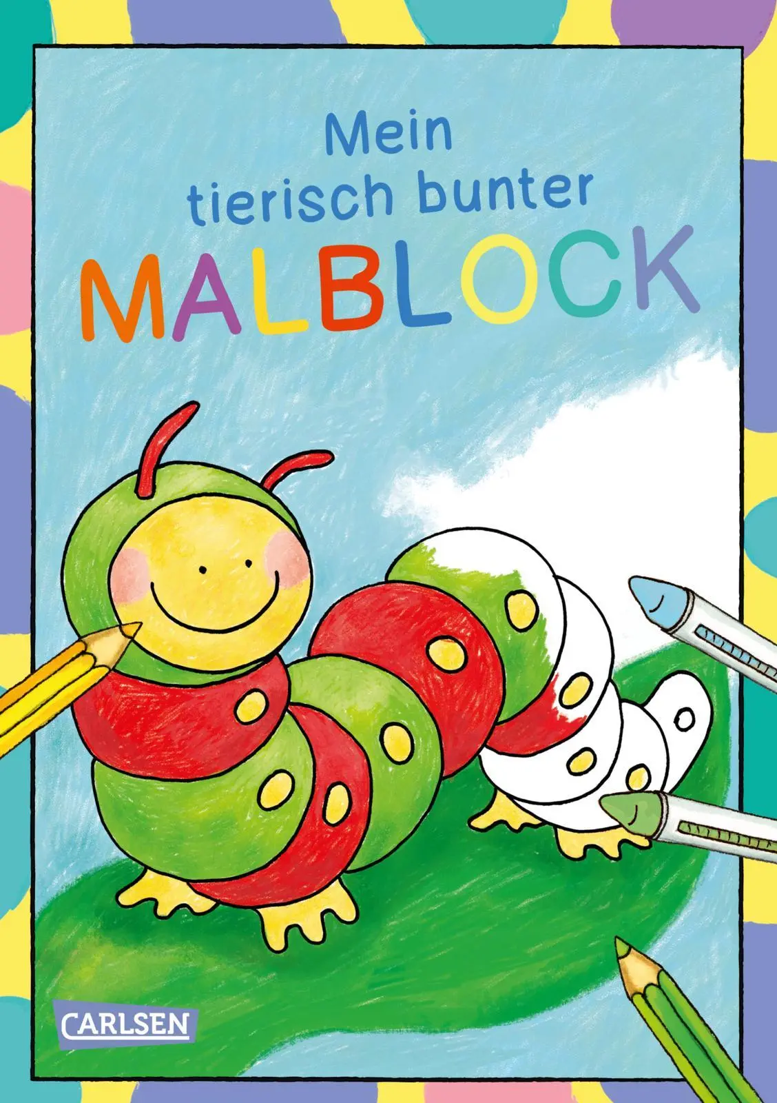 Cover: 9783551192738 | Mein tierisch bunter Malblock | Eva Muszynski | Taschenbuch | 160 S.