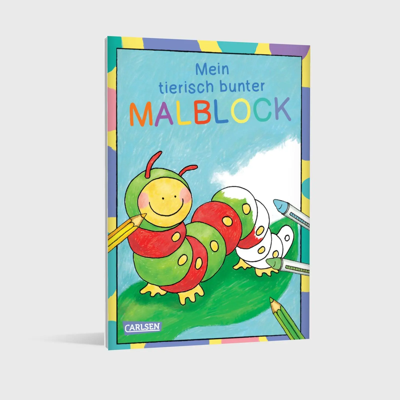 Bild: 9783551192738 | Mein tierisch bunter Malblock | Eva Muszynski | Taschenbuch | 160 S.