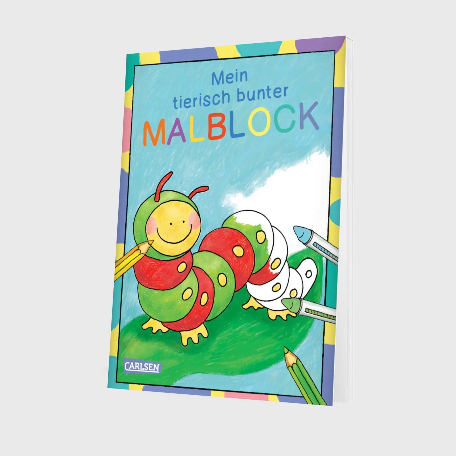 Bild: 9783551192738 | Mein tierisch bunter Malblock | Eva Muszynski | Taschenbuch | 160 S.