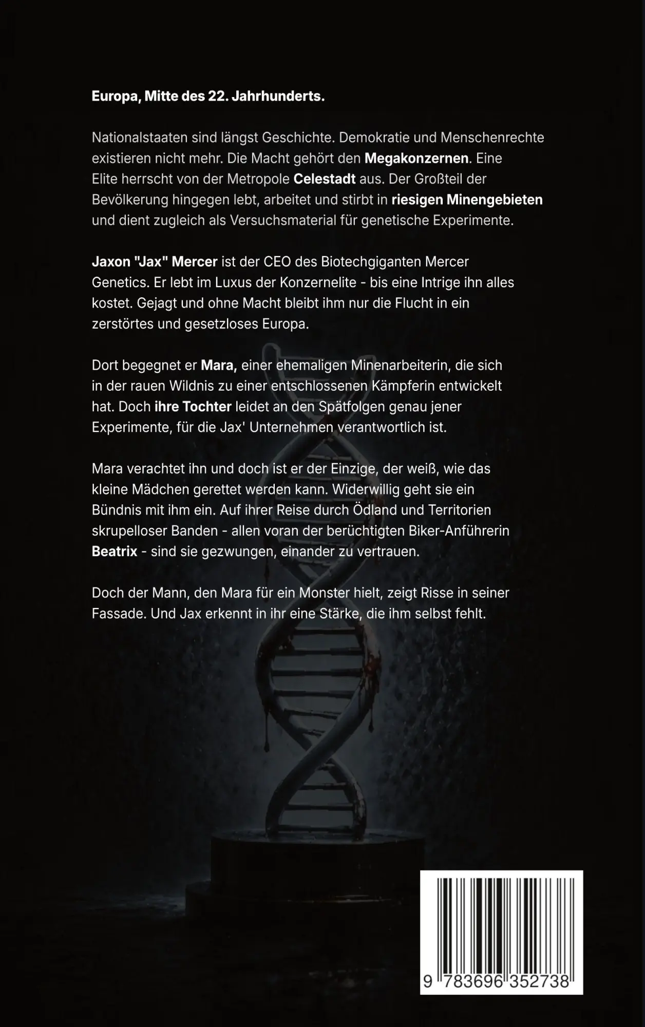 Rückseite: 9783696352738 | Dark Future INC. | Das Blut der Konzerne | Lukas Merkel | Taschenbuch