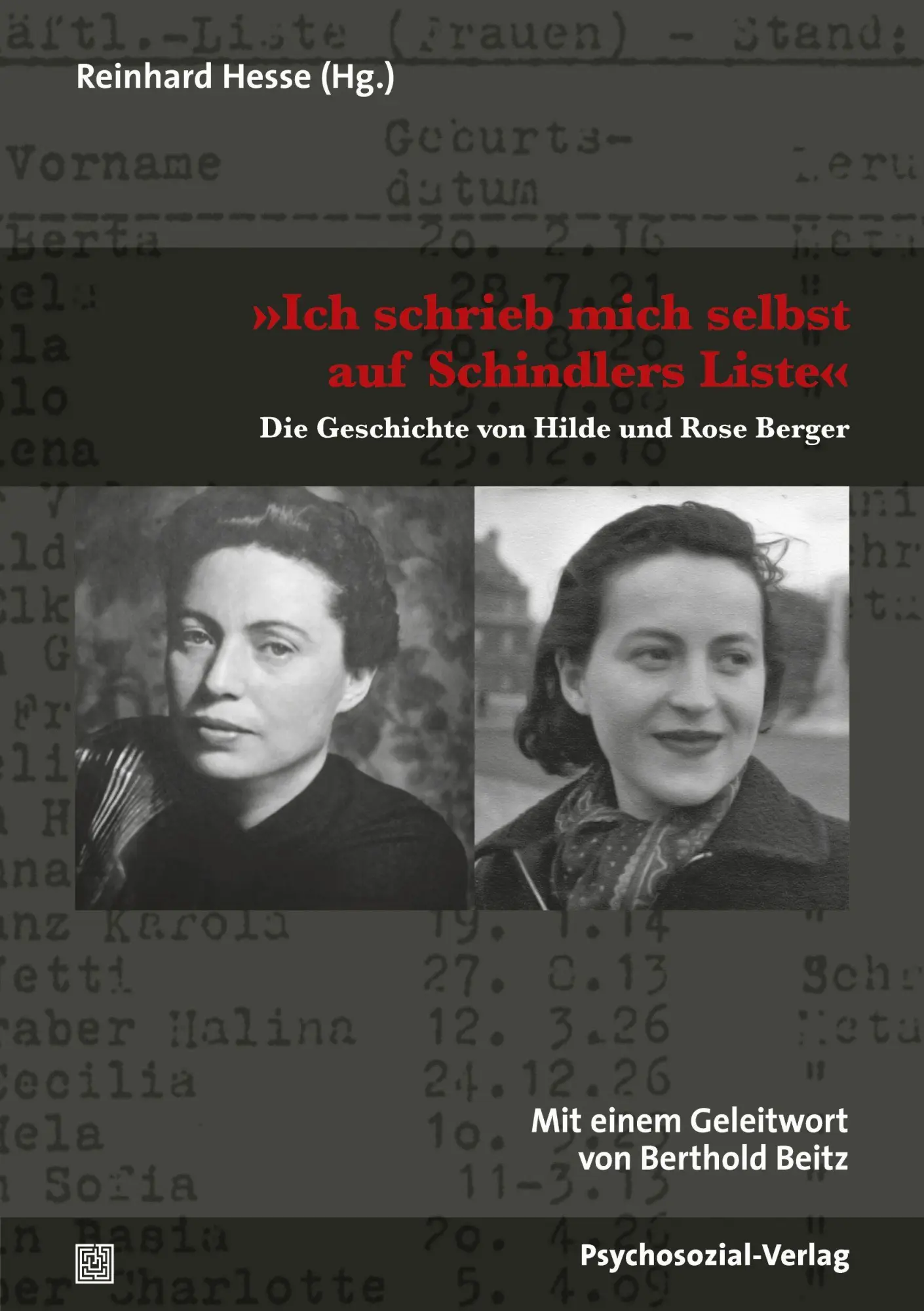 Cover: 9783837922738 | 'Ich schrieb mich selbst auf Schindlers Liste' | Reinhard Hesse | Buch