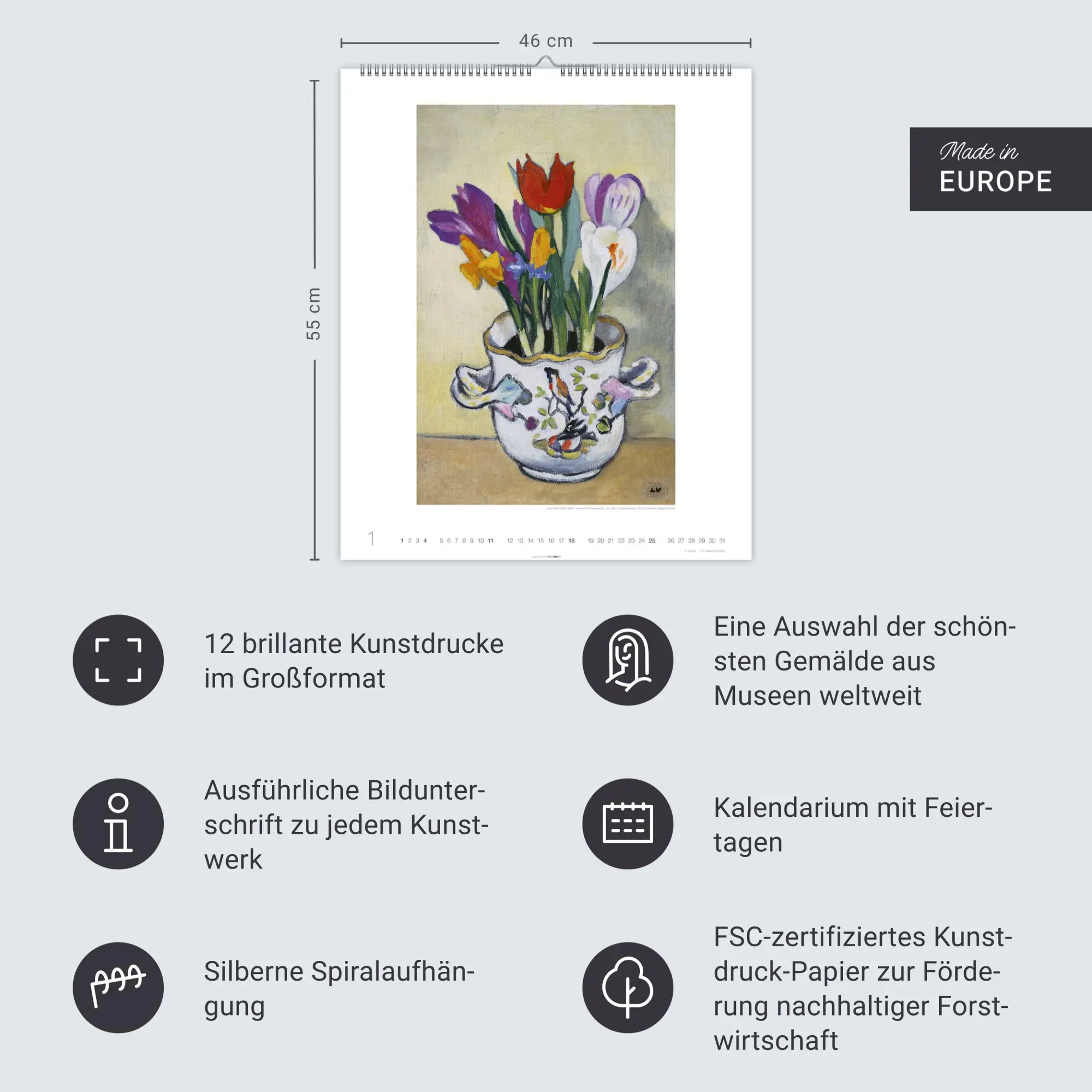 Bild: 9783839902738 | Blumensträuße Edition Kalender 2026 | Kalender | Spiralbindung | 14 S.