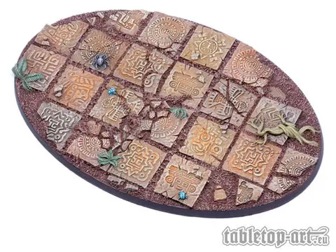 Cover: 704270722838 | Lizard City Bases - 170mm Oval 1 | Tabletop-Art | EAN 704270722838
