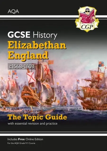 Cover: 9781789082838 | GCSE History AQA Topic Revision Guide - Elizabethan England,...