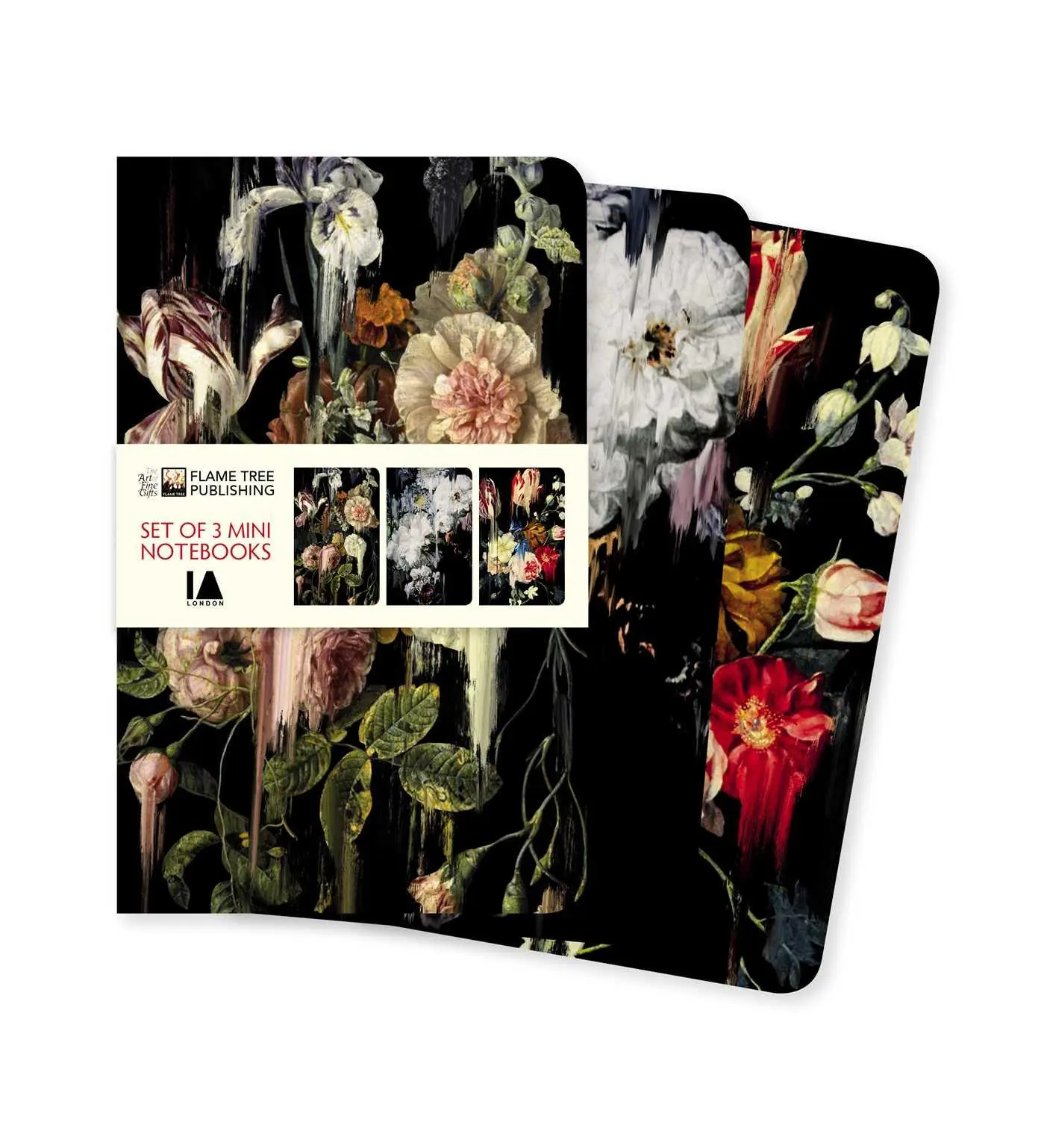 Cover: 9781839642838 | Ia London Set of 3 Mini Notebooks | Flame Tree Publishing | Buch