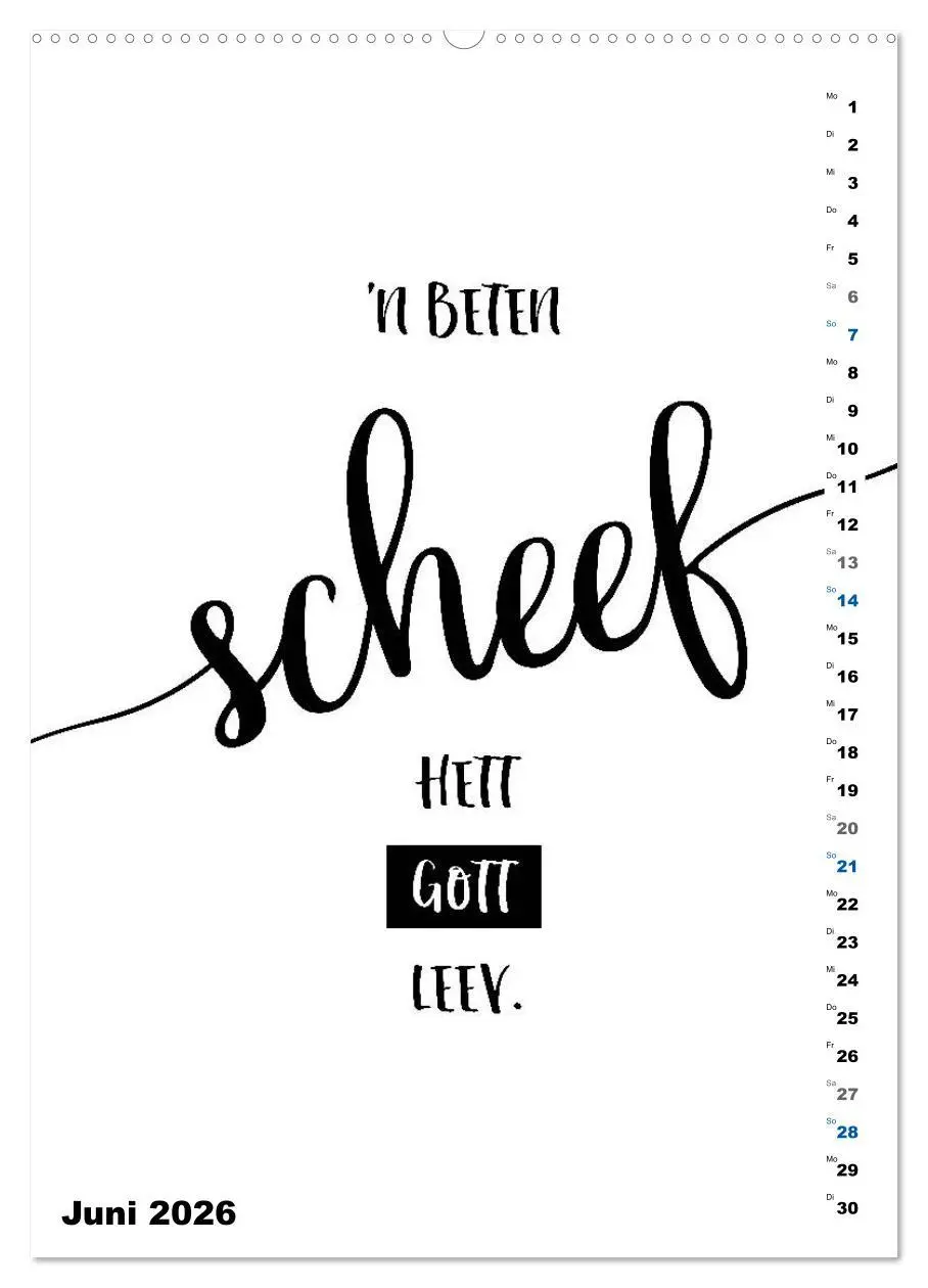 Bild: 9783516392838 | PLATT Typische Sprüche (hochwertiger Premium Wandkalender 2026 DIN...