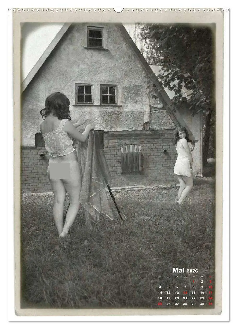 Bild: 9783516462838 | So war´s damals - Ein erotischer Kalender - 2026 (hochwertiger...