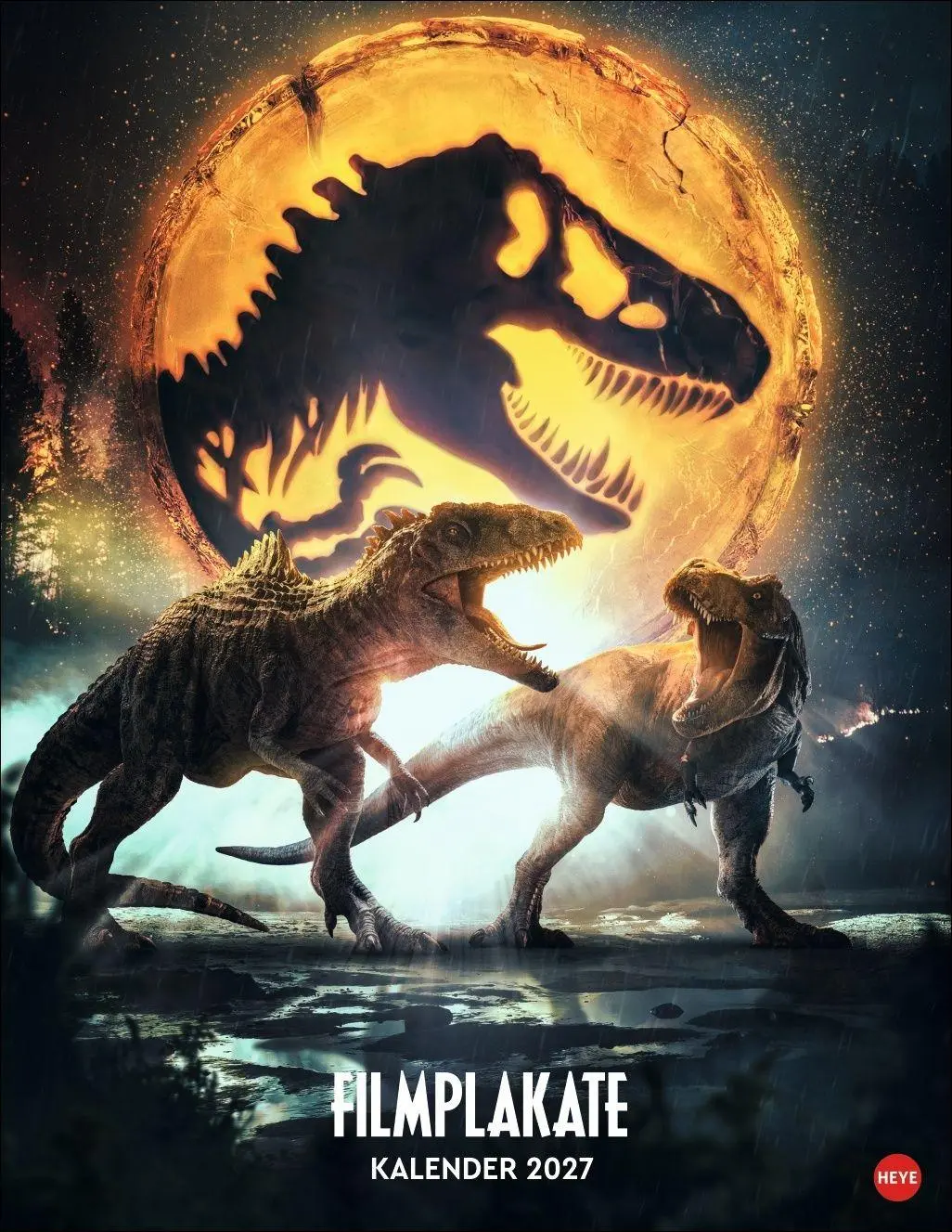 Cover: 9783756422838 | Jurassic Filmplakate Posterkalender 2027 | Kalender | 14 S. | Deutsch