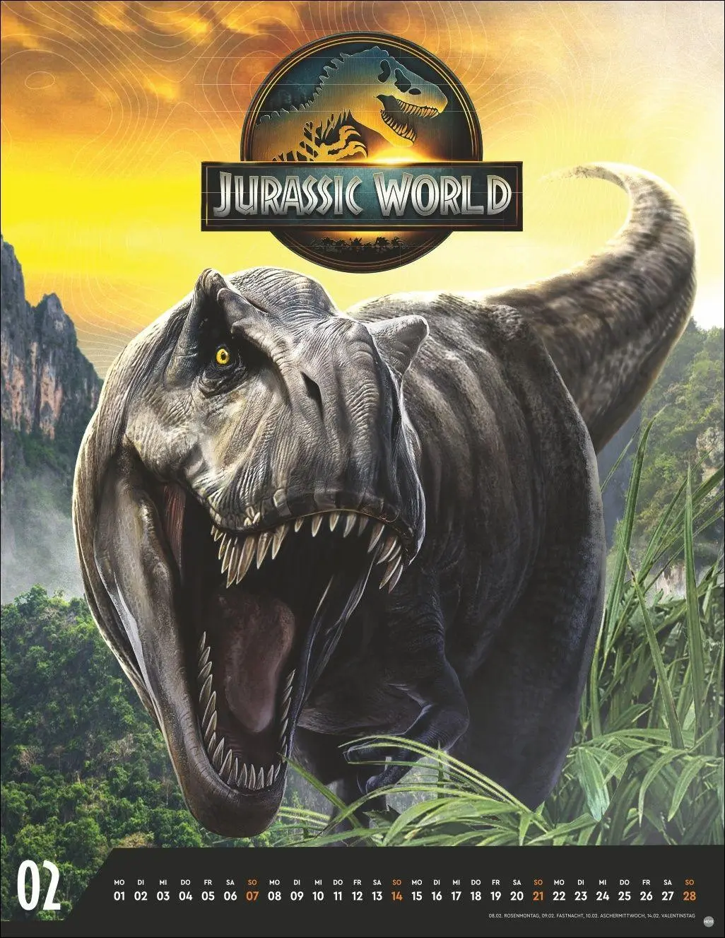 Bild: 9783756422838 | Jurassic Filmplakate Posterkalender 2027 | Kalender | 14 S. | Deutsch