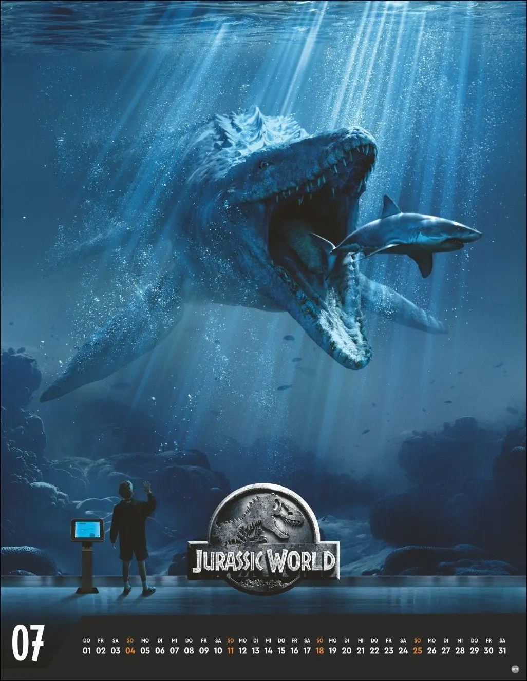 Bild: 9783756422838 | Jurassic Filmplakate Posterkalender 2027 | Kalender | 14 S. | Deutsch