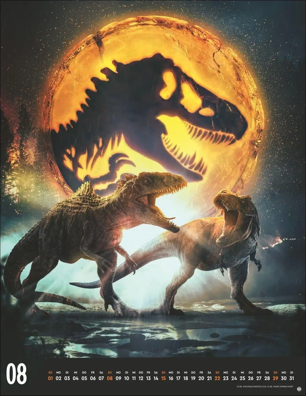 Bild: 9783756422838 | Jurassic Filmplakate Posterkalender 2027 | Kalender | 14 S. | Deutsch
