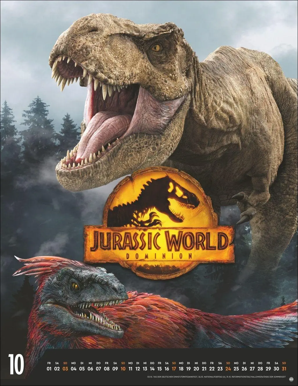 Bild: 9783756422838 | Jurassic Filmplakate Posterkalender 2027 | Kalender | 14 S. | Deutsch