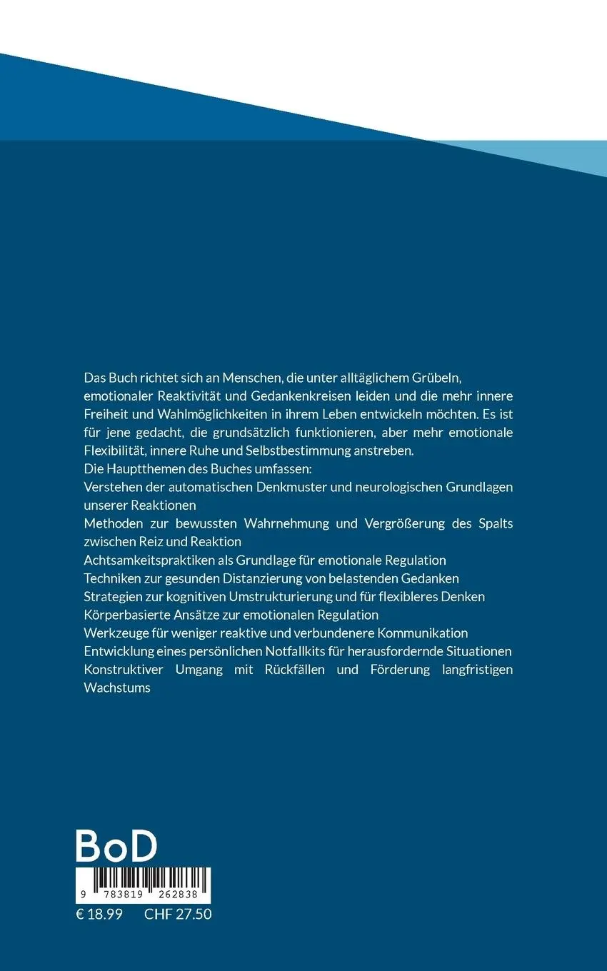 Rückseite: 9783819262838 | Souverän durch Selbstregulation | Frank Kralemann | Taschenbuch | 2025