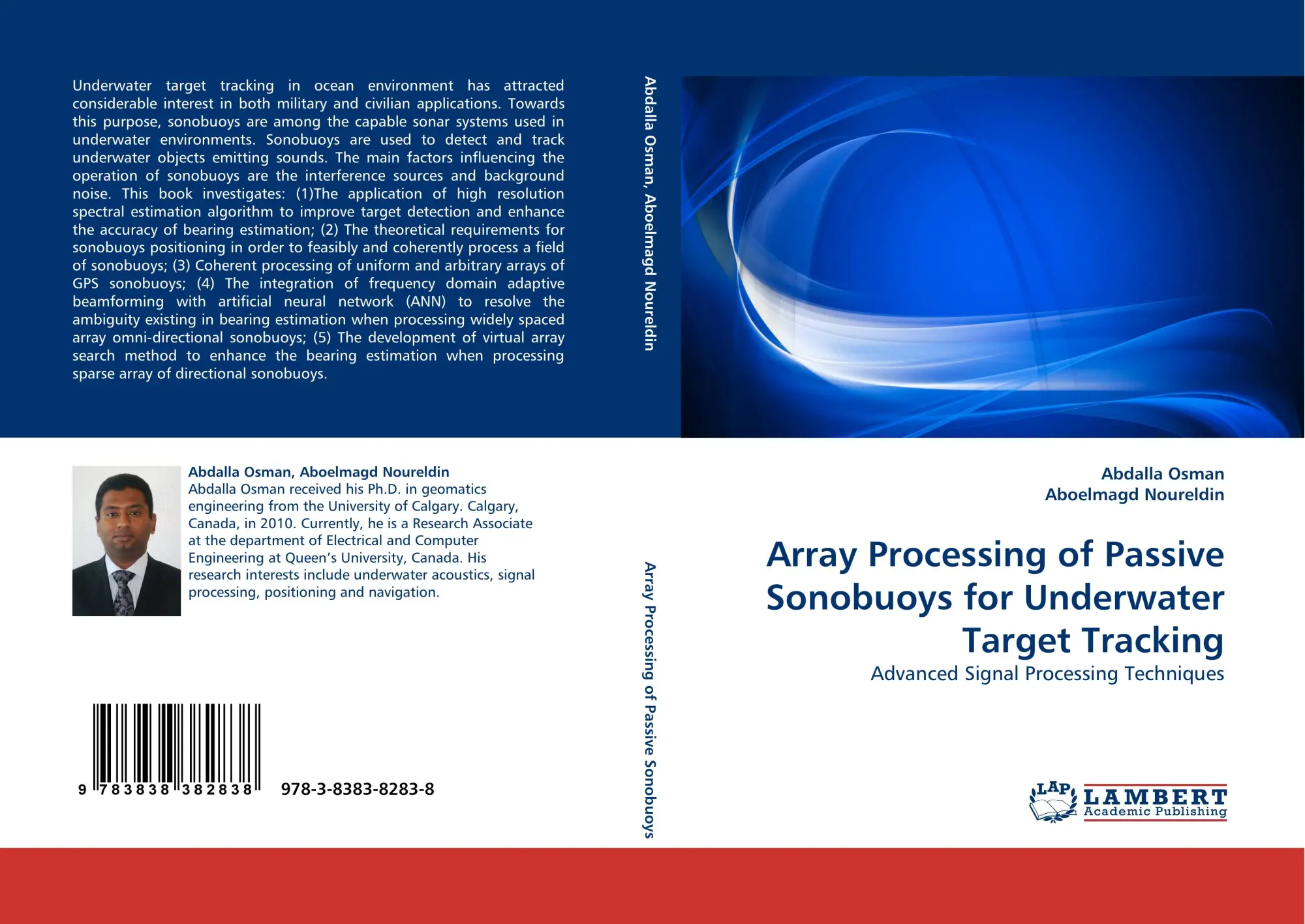 Cover: 9783838382838 | Array Processing of Passive Sonobuoys for Underwater Target Tracking