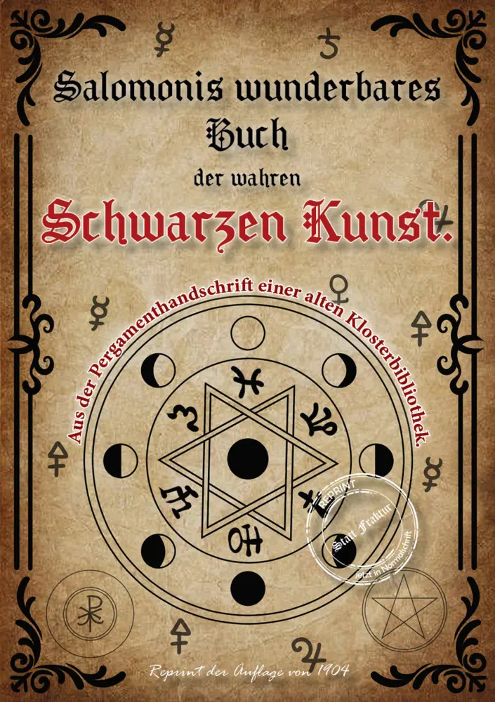 Cover: 9783989792838 | Salomonis wunderbares Buch der wahren Schwarzen Kunst. Schlüssel...