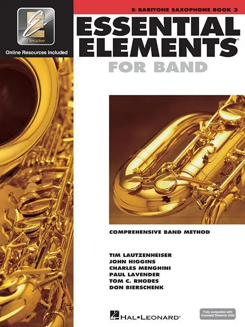 Cover: 9780634012938 | Essential Elements for Band Book 2 with Eei Baritone Saxophone...