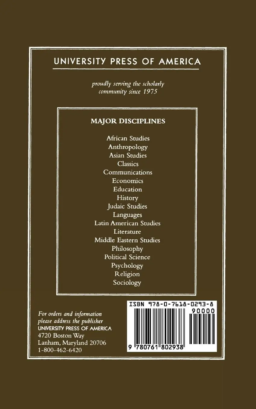 Rückseite: 9780761802938 | Metaphysics of Aquinas | Pierre Conway (u. a.) | Taschenbuch | 1996