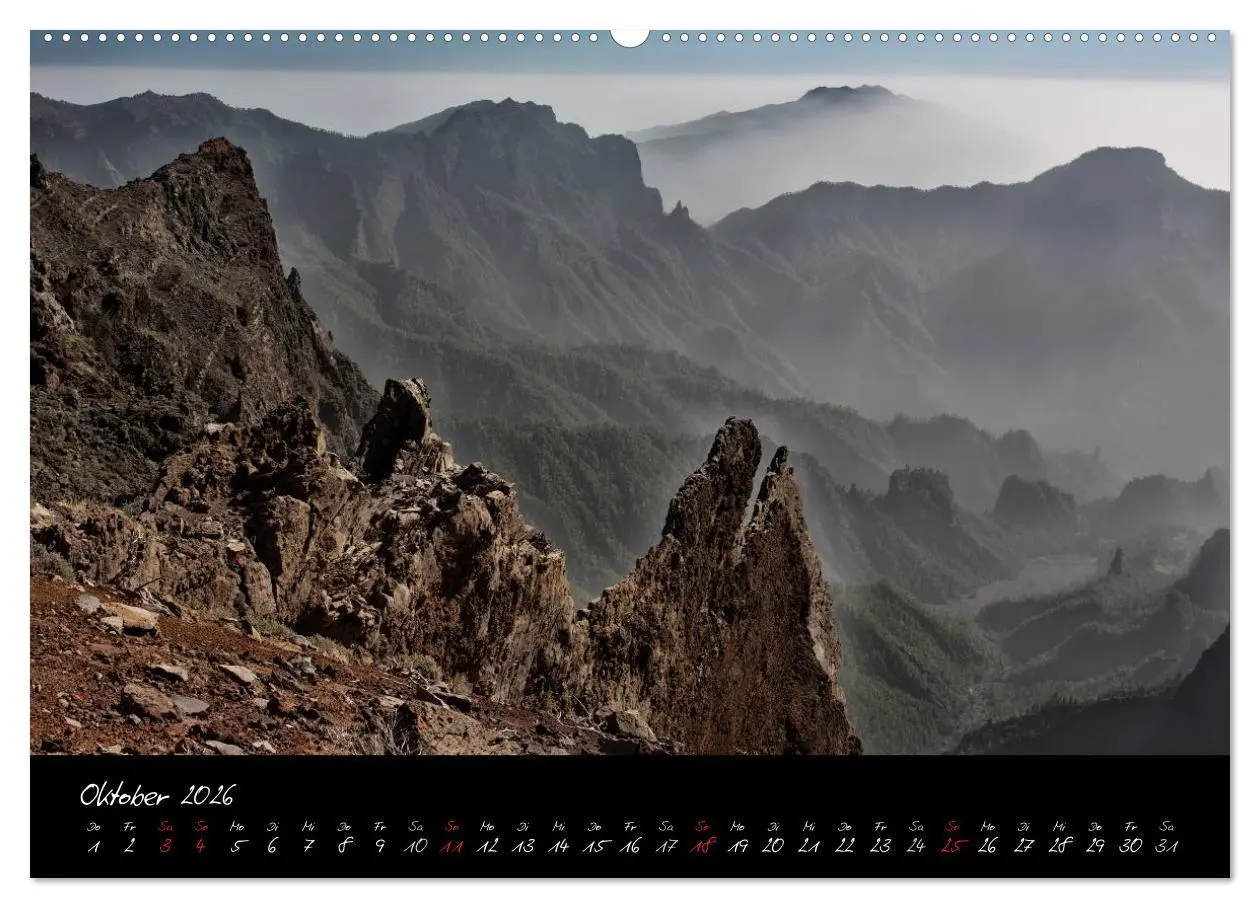 Bild: 9783516072938 | La Palma - Insel der Berge und Wolken (Wandkalender 2026 DIN A2...