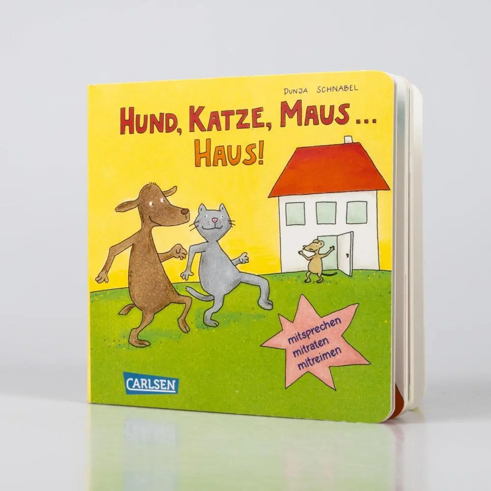 Rückseite: 9783551172938 | Hund, Katze, Maus ... Haus! | Dunja Schnabel | Buch | 98 S. | Deutsch