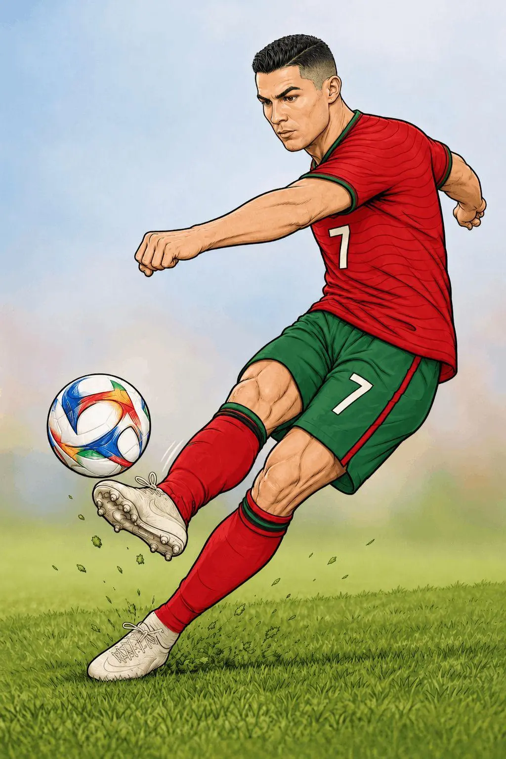 Bild: 9783986572938 | WM 2026 Fußball Malbuch für Kinder ab 6 Jahren mit 70 authentischen...