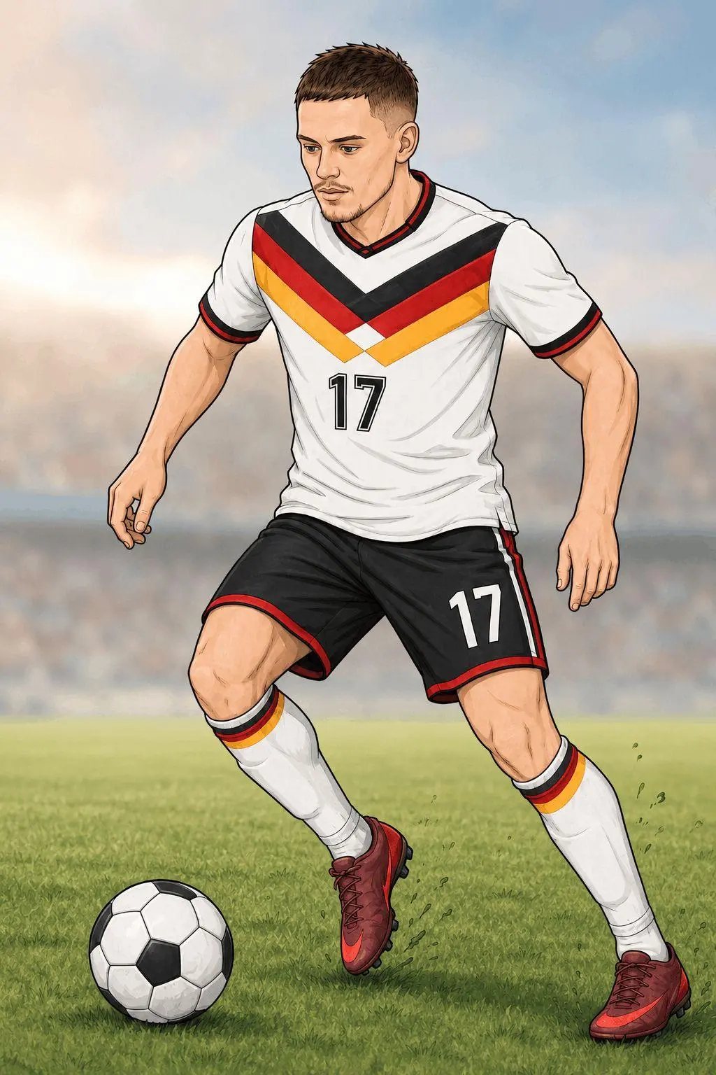Bild: 9783986572938 | WM 2026 Fußball Malbuch für Kinder ab 6 Jahren mit 70 authentischen...