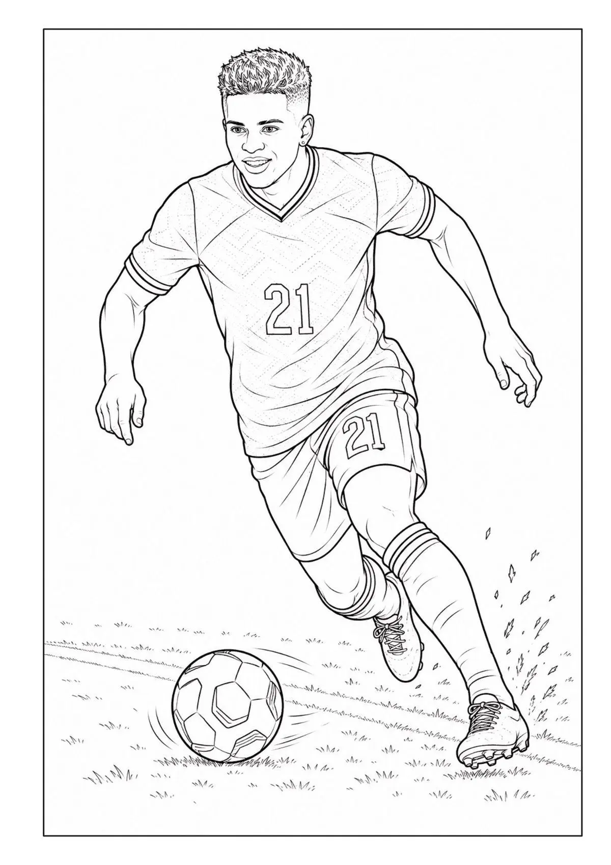 Bild: 9783986572938 | WM 2026 Fußball Malbuch für Kinder ab 6 Jahren mit 70 authentischen...