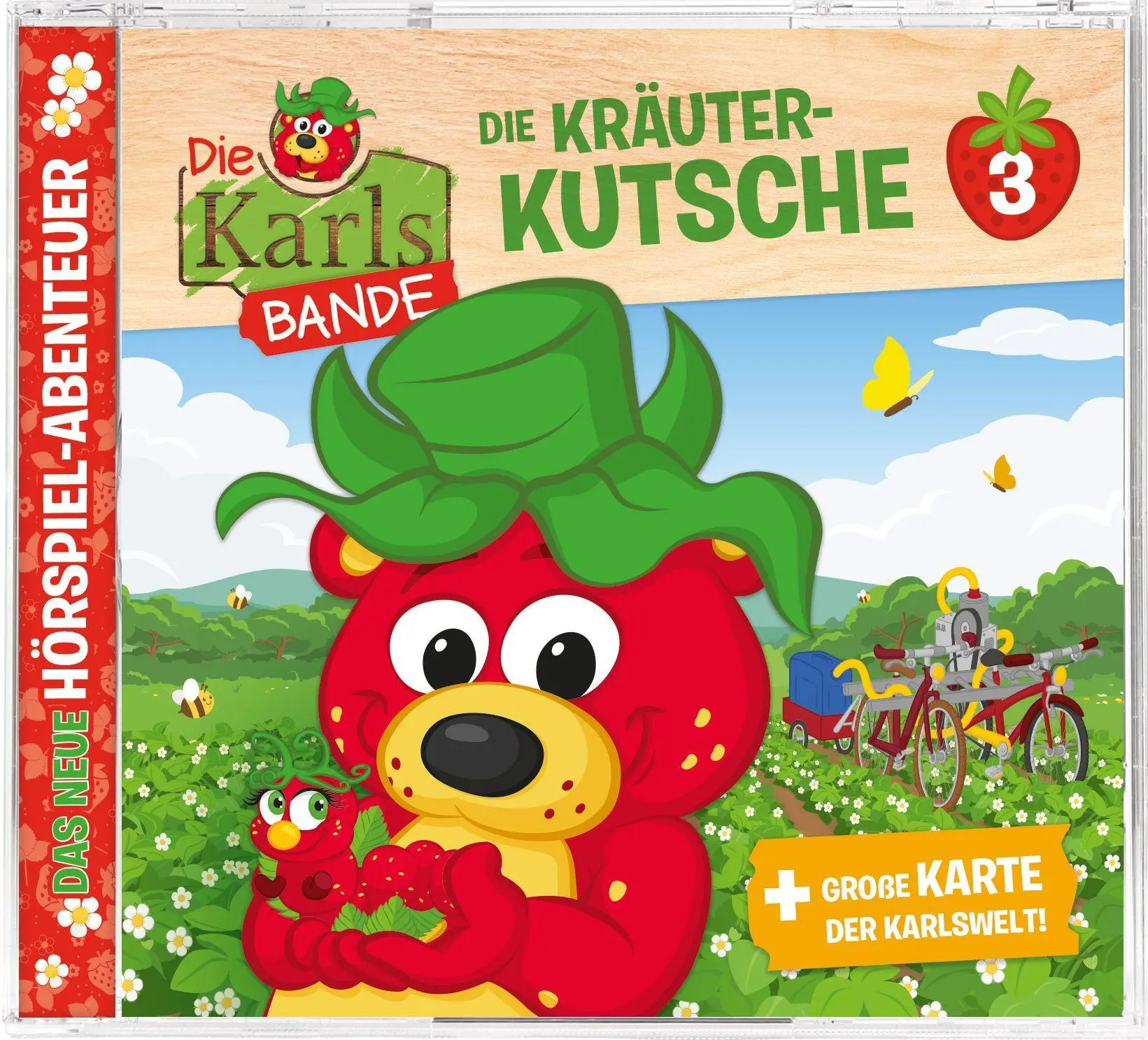 Cover: 4001504223038 | Folge 3:Die Kräuter-Kutsche | Die Karls-Bande | Audio-CD | Deutsch