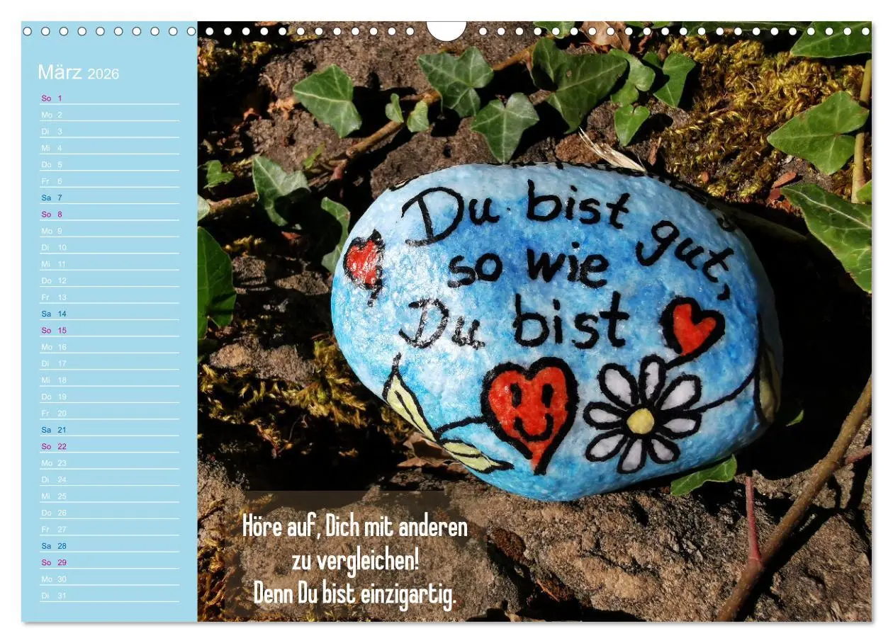 Bild: 9783457563038 | Achtsamkeitssteine - Inspirationen &amp; Mutmacher-Sprüche für Dich...