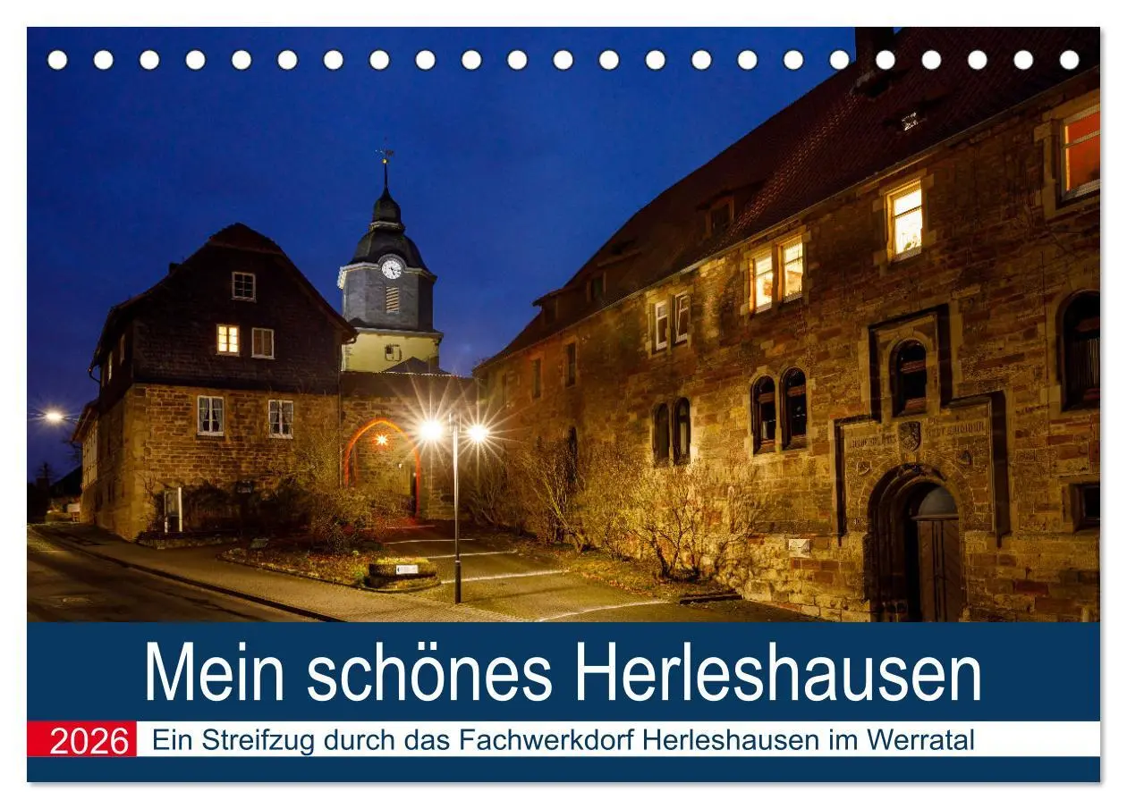 Cover: 9783457633038 | Mein schönes Herleshausen (Tischkalender 2026 DIN A5 quer),...