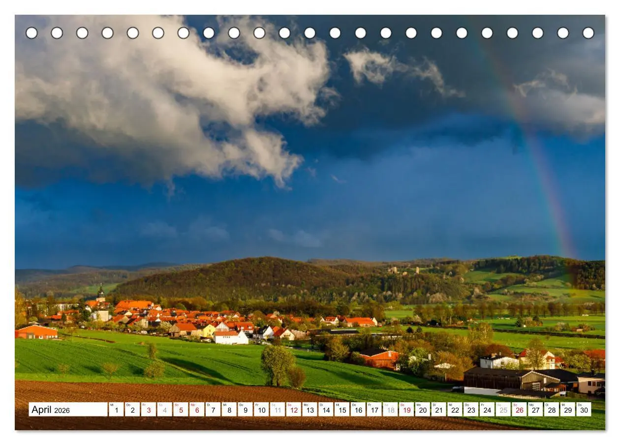 Bild: 9783457633038 | Mein schönes Herleshausen (Tischkalender 2026 DIN A5 quer),...