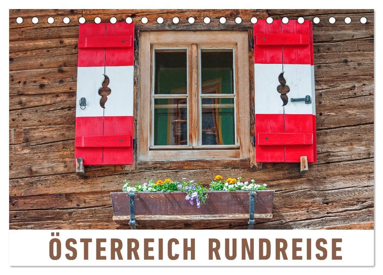 Cover: 9783457873038 | Österreich Rundreise (Tischkalender 2026 DIN A5 quer), CALVENDO...