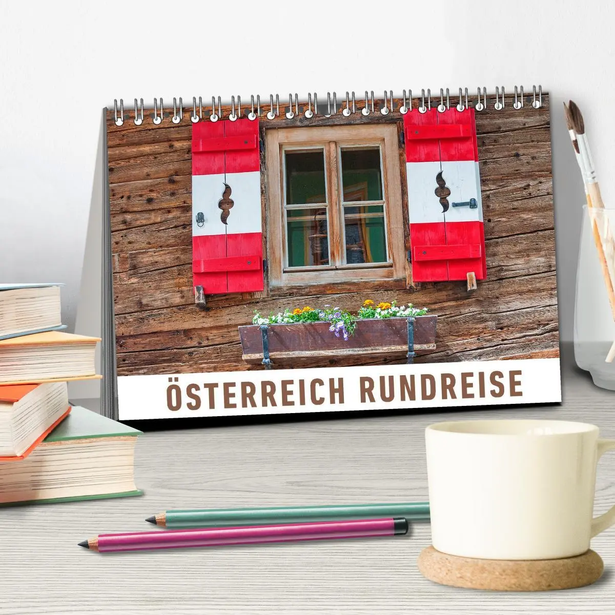 Bild: 9783457873038 | Österreich Rundreise (Tischkalender 2026 DIN A5 quer), CALVENDO...