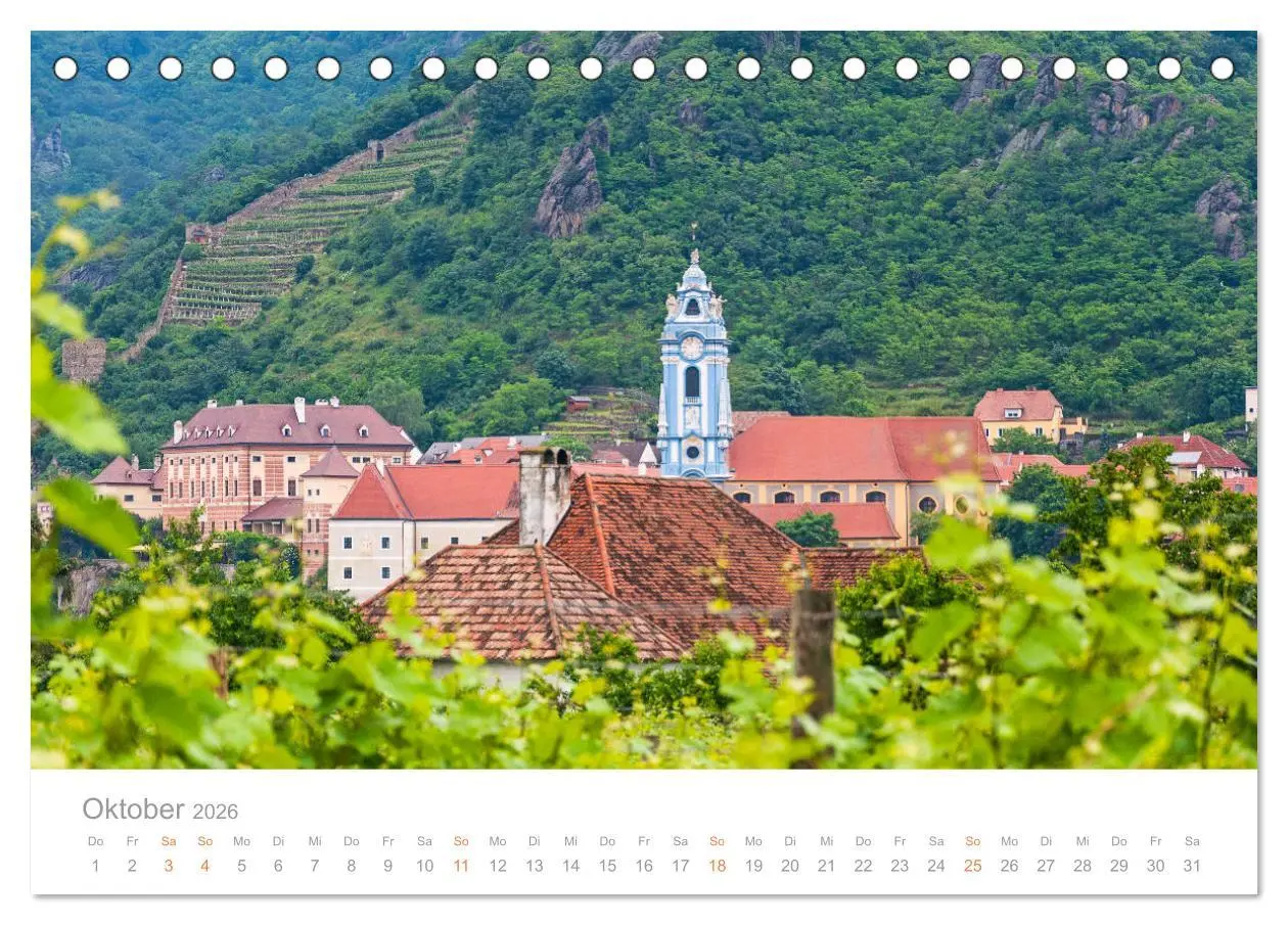 Bild: 9783457873038 | Österreich Rundreise (Tischkalender 2026 DIN A5 quer), CALVENDO...