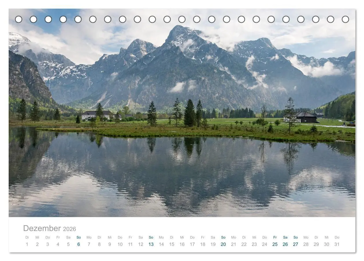 Bild: 9783457873038 | Österreich Rundreise (Tischkalender 2026 DIN A5 quer), CALVENDO...