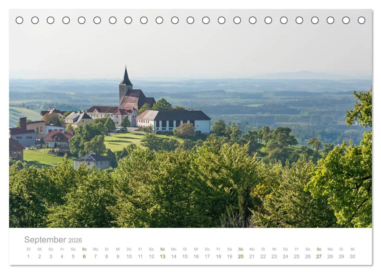 Bild: 9783457873038 | Österreich Rundreise (Tischkalender 2026 DIN A5 quer), CALVENDO...