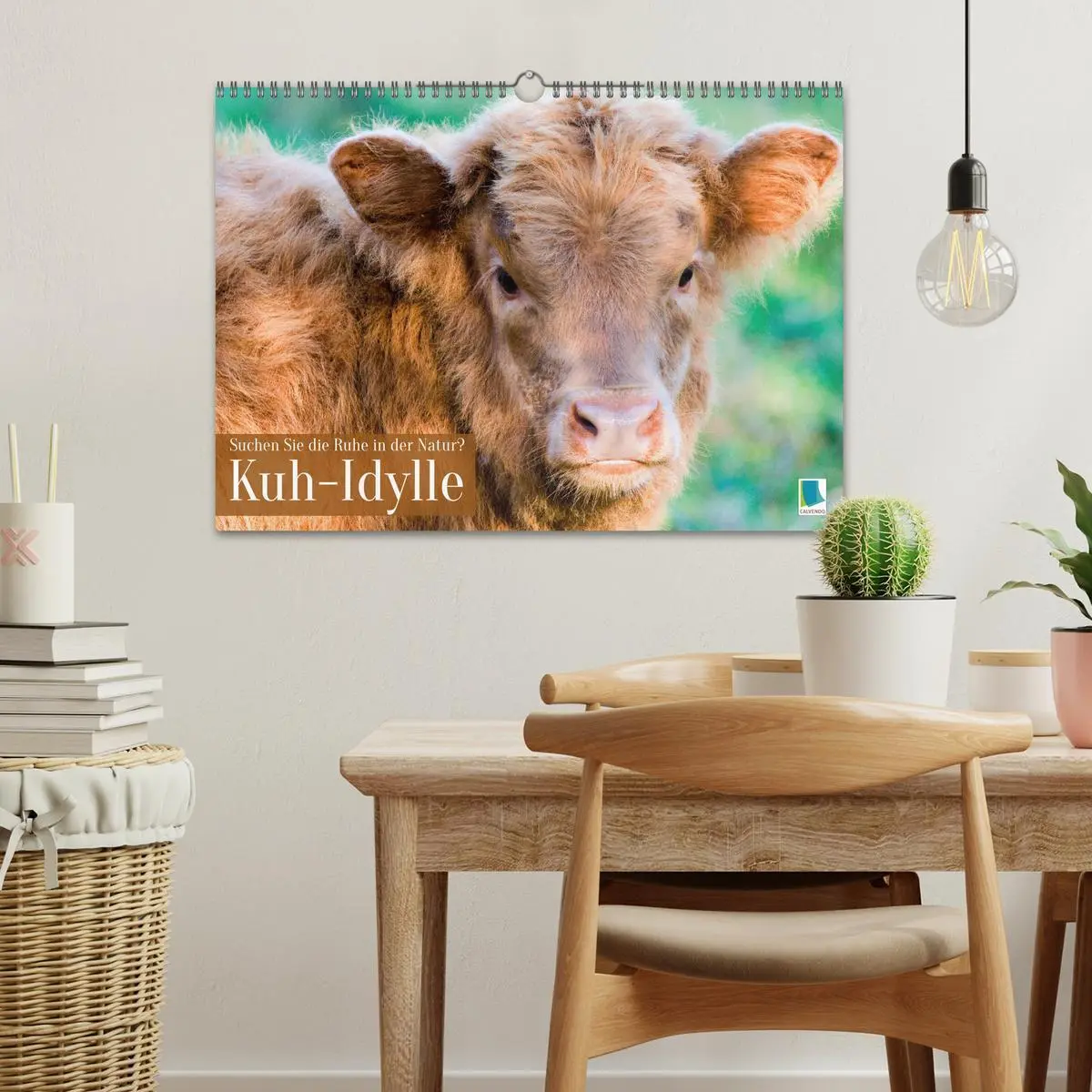 Bild: 9783457943038 | Kuh-Idylle: Suchen Sie die Ruhe in der Natur? (Wandkalender 2026...